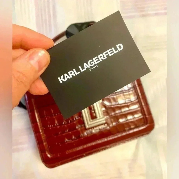 🤩Authentic Karl Lagerfeld Leather Bag Brand New 🤩 - Picture 10 of 11